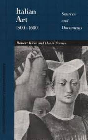 Italian Art 1500-1600 - Robert Klein Italian Art 1500-1600 - Robert Klein