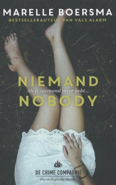 Nobody - Marelle Boersma Nobody - Marelle Boersma