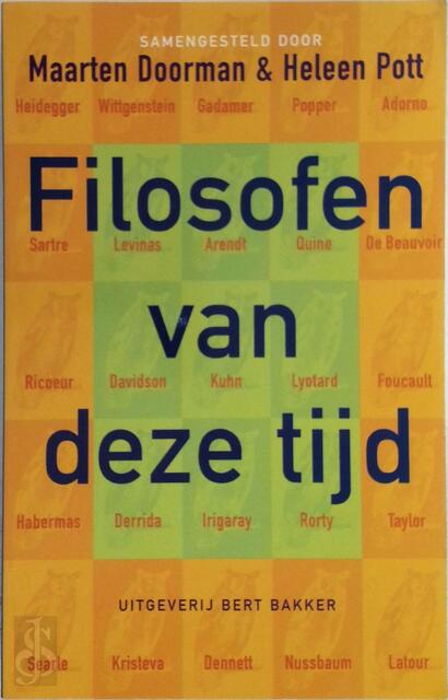 Filosofen van deze tijd - Maarten Doorman, Heleen Pott Filosofen van deze tijd - Maarten Doorman, Heleen Pott