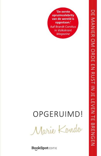Opgeruimd - Marie Kondo Opgeruimd - Marie Kondo