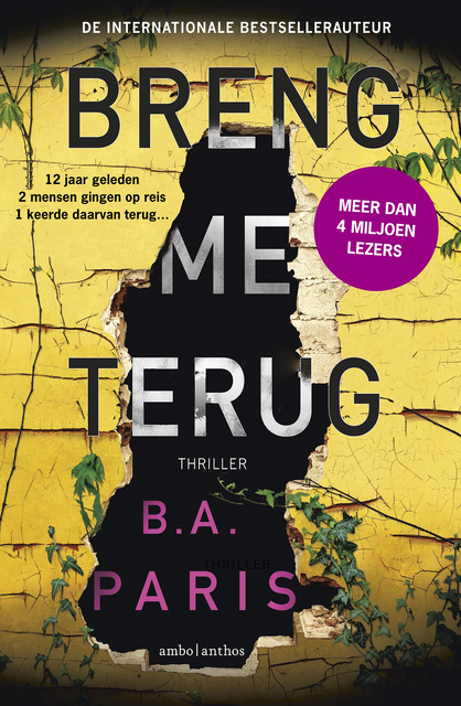 Breng me terug - B.A. Paris Breng me terug - B.A. Paris