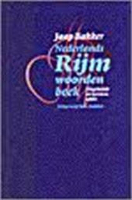 Nederlands rijmwoordenboek - Jaap Bakker Nederlands rijmwoordenboek - Jaap Bakker