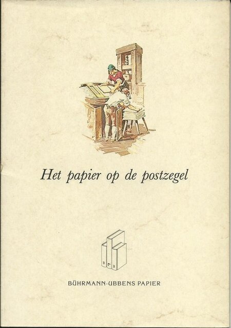 Het papier op de postzegel - Het papier op de postzegel -