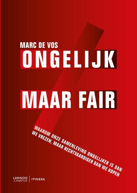 Ongelijk maar fair - Marc De Vos Ongelijk maar fair - Marc De Vos