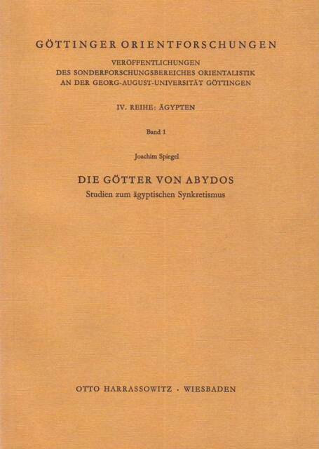 Die Götter von Abydos - Joachim Spiegel Die Götter von Abydos - Joachim Spiegel