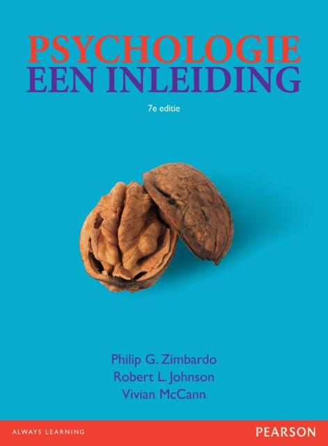 Psychologie een inleiding 7e editie met MyLab NL toegangscode - Philip G. Zimbardo, Philip Zimbardo, Robert L. Johnson, Vivian Mccann Psychologie een inleiding 7e editie met MyLab NL toegangscode - Philip G. Zimbardo, Philip Zimbardo, Robert L. Johnson, Vivian Mccann