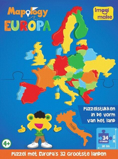 Mapology Europa Puzzel - Mapology Europa Puzzel -