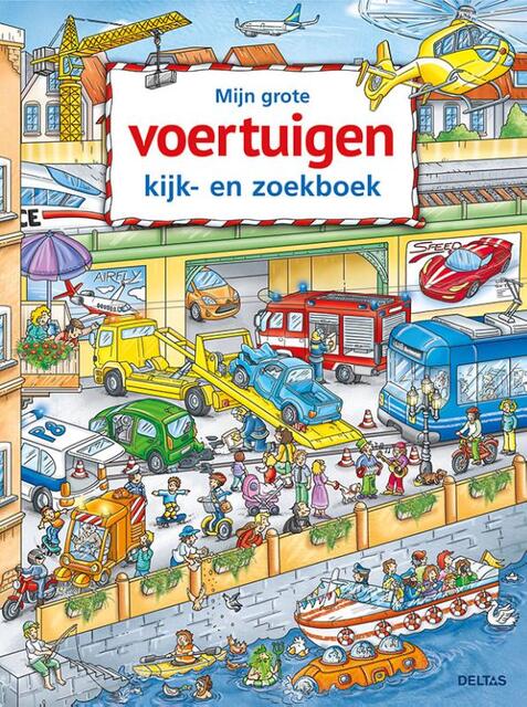 Mijn grote voertuigen kijk-en zoekboek - Mijn grote voertuigen kijk-en zoekboek -