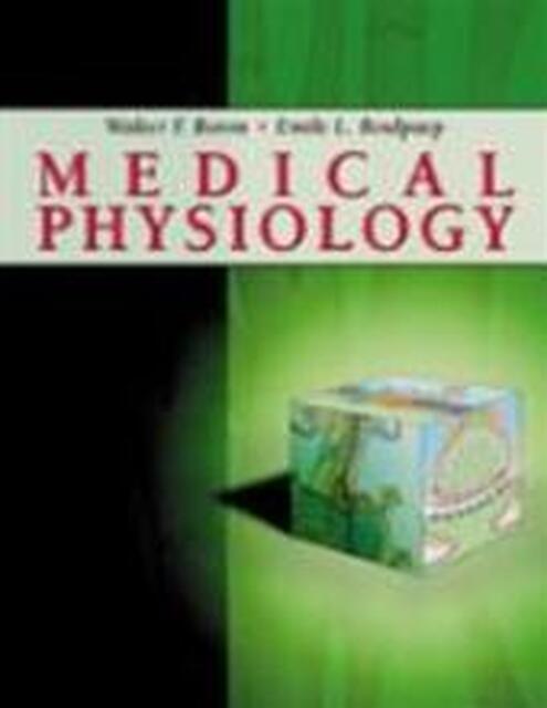 Medical Physiology - Walter F. Boron, Emile L. Boulpaep - (ISBN ...