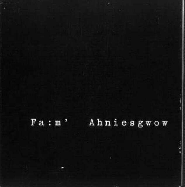 FA:M' AHNIESGWOW - Hans-Günther Helms FA:M' AHNIESGWOW - Hans-Günther Helms